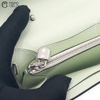 HERMES Authenticated Vrt Fizz Epsom Kelly-To-Go Shoulder Bag