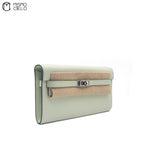HERMES Authenticated Vrt Fizz Epsom Kelly-To-Go Shoulder Bag