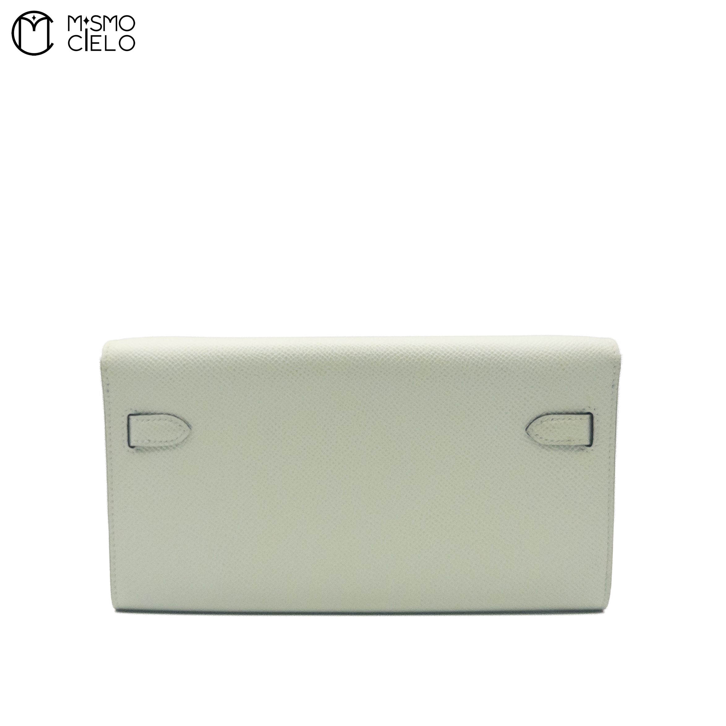 HERMES Authenticated Vrt Fizz Epsom Kelly-To-Go Shoulder Bag