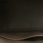 Authenticated Étain Brown Togo Birkin 35 Handbag