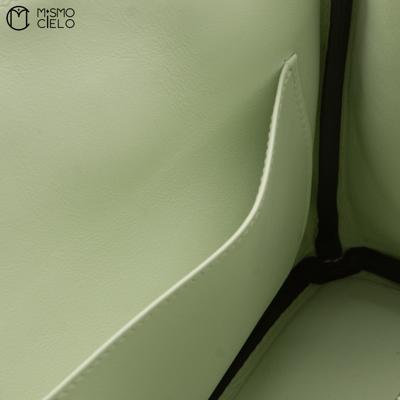 HERMES Authenticated Vert Fizz  Swift Birkin 25  Handbag *