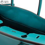 HERMES Authenticated Bleu Paon Epsom Birkin 30 Handbag