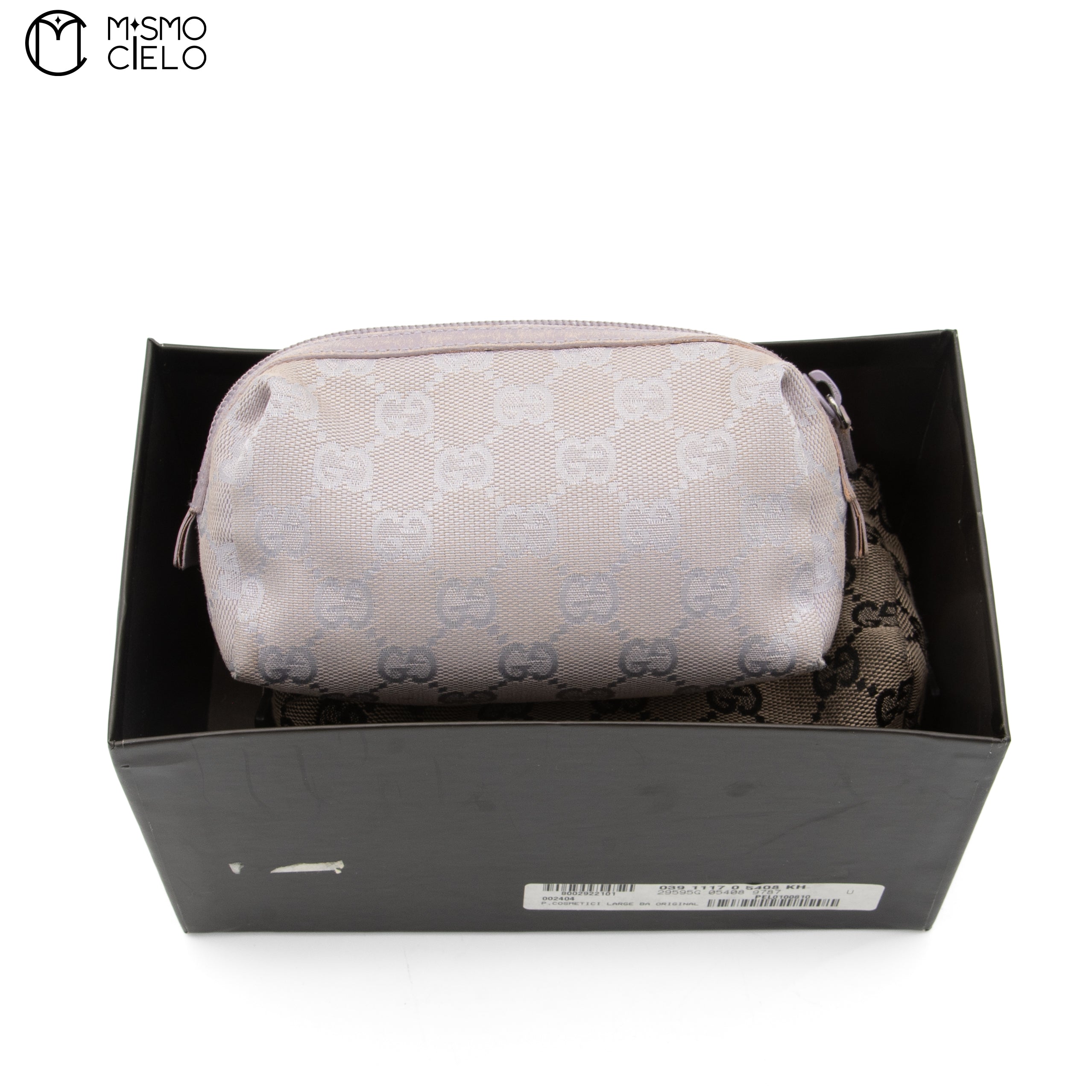 Canvas 2-Piece Pouch Set