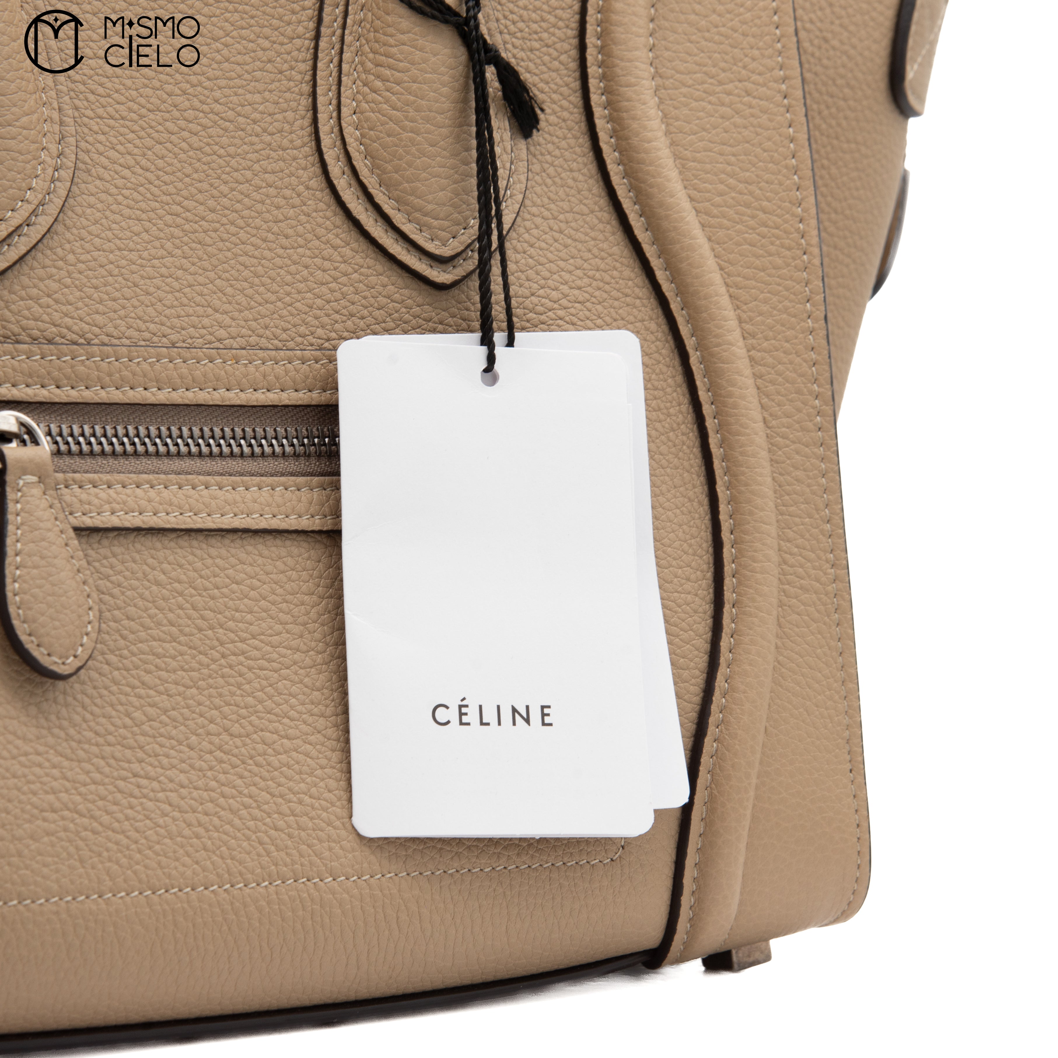 CELINE Dune Micro Luggage Shopper