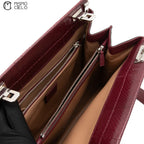 GUCCI Zumi Python Leather Handbag