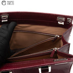 GUCCI Zumi Python Leather Handbag