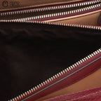 GUCCI Zumi Python Leather Handbag