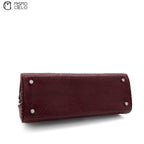 GUCCI Zumi Python Leather Handbag