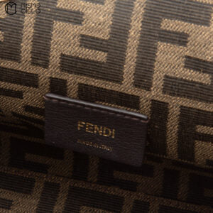 Porchette Fendi First Lamb and Python White Shoulder Bag