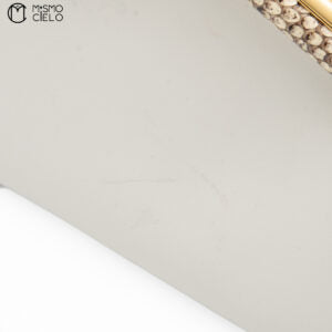 Porchette Fendi First Lamb and Python White Shoulder Bag