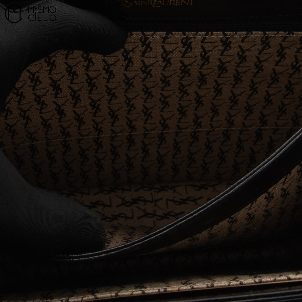 Black Lizard Shoulder Bag