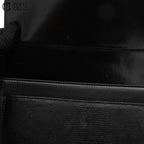Black Lizard Shoulder Bag