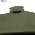 Bamboo Python Nouveau Fringe Shoulder Bag In Green