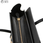 CELINE Cream and Python skin Mini Luggage Handbag