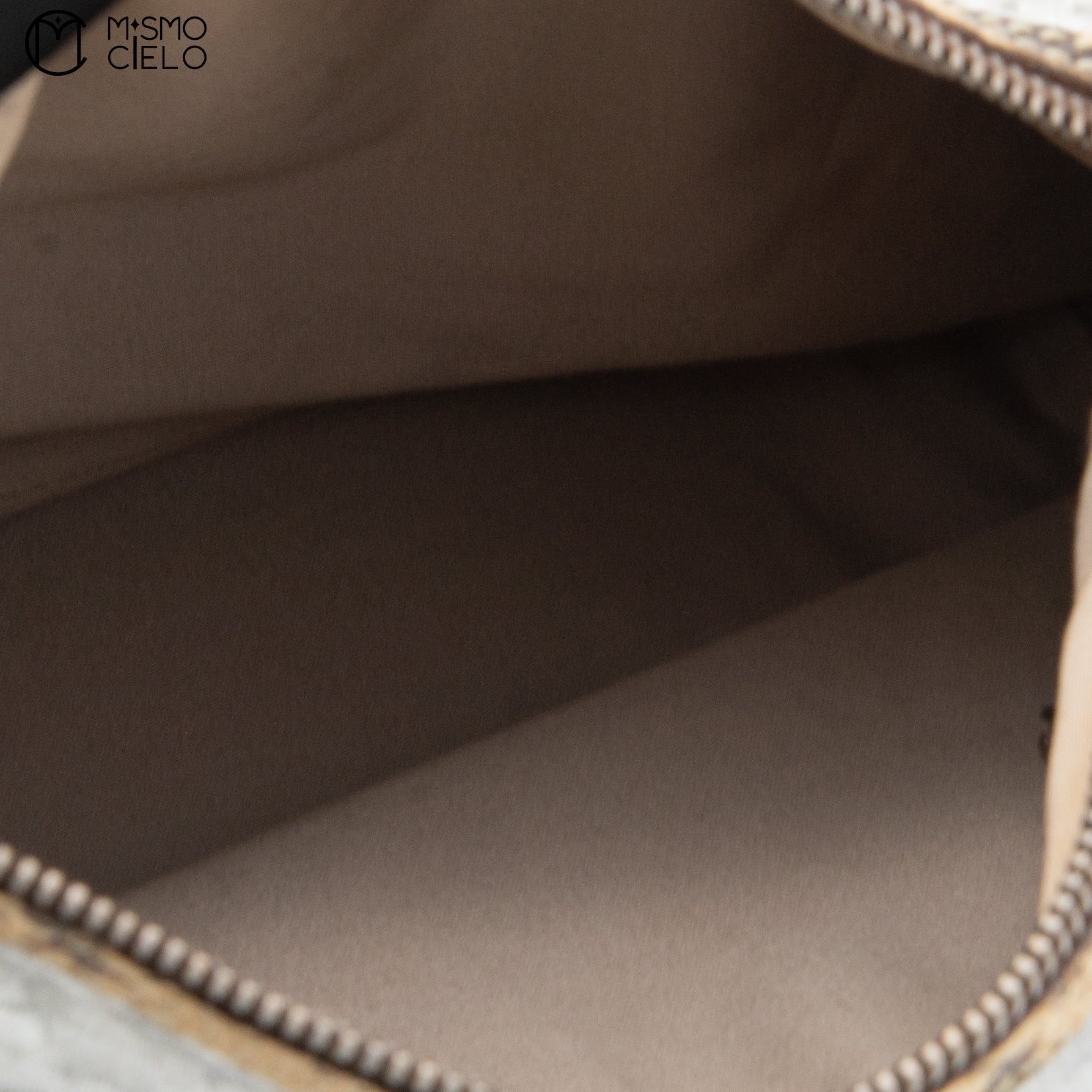 MIU MIU Silver Archive Python Trim Tote Bag