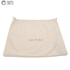 GUCCI Cream Vintage Bamboo Handbag