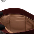 GUCCI Burgundy Python Ally Marmont Handbag