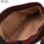 GUCCI Burgundy Python Ally Marmont Handbag