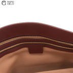 GUCCI Burgundy Python Ally Marmont Handbag