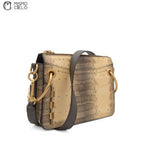 Gold Python 2 way Shoulder Bag