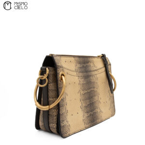 Gold Python 2 way Shoulder Bag