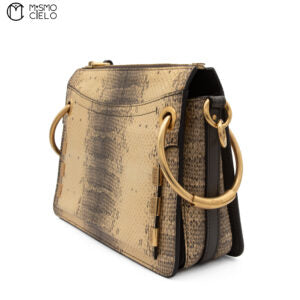 Gold Python 2 way Shoulder Bag