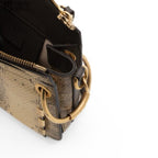 Gold Python 2 way Shoulder Bag