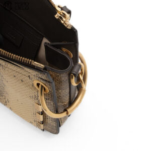 Gold Python 2 way Shoulder Bag