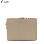 VALENTINO Cream Python Hand Bag