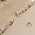 VALENTINO Cream Python Hand Bag