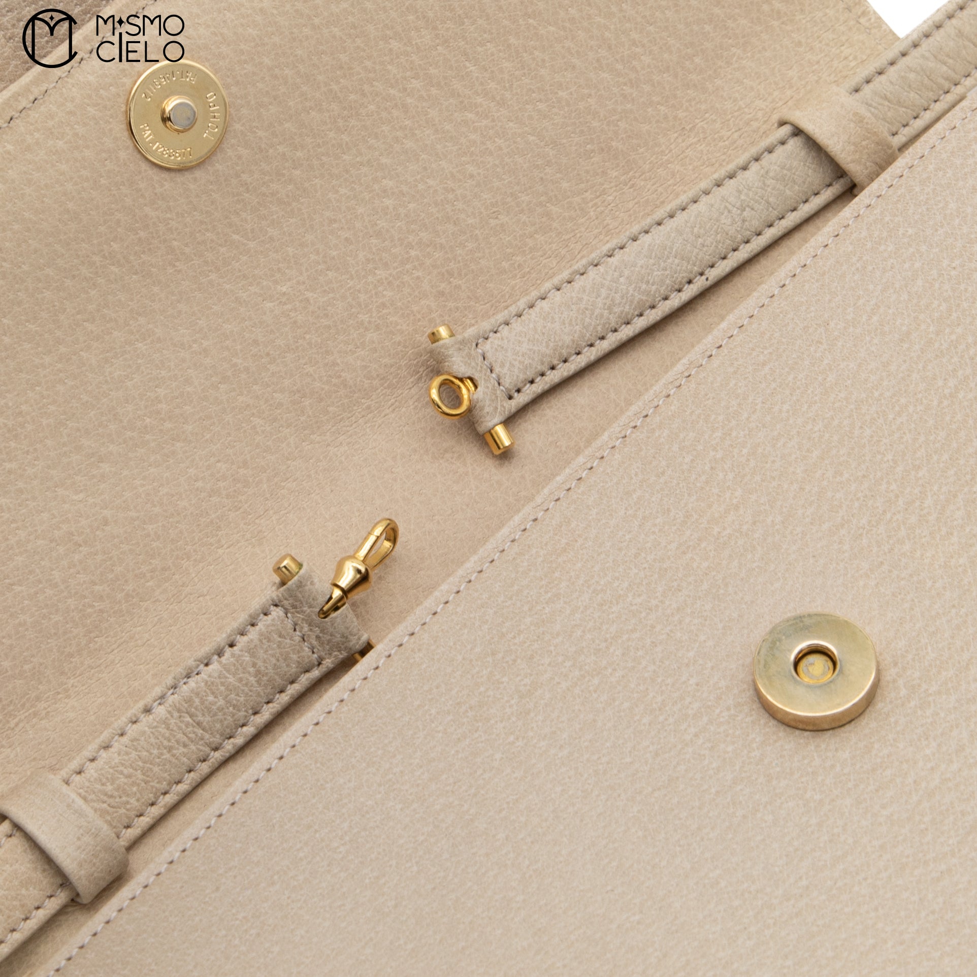VALENTINO Cream Python Hand Bag