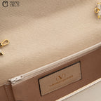 VALENTINO Cream Python Hand Bag
