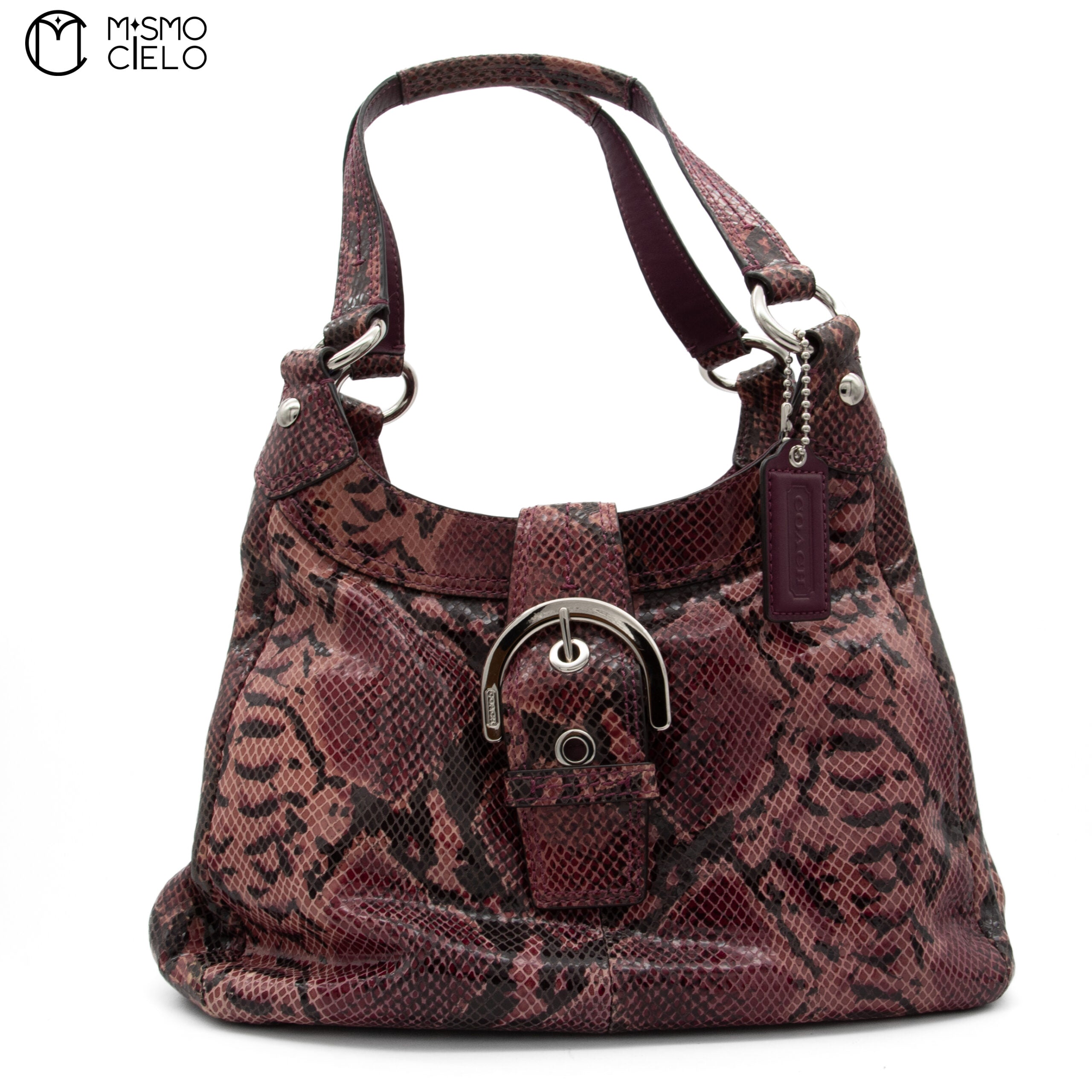 Python Soho Shoulder Handbag