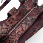 Python Soho Shoulder Handbag
