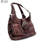 Python Soho Shoulder Handbag