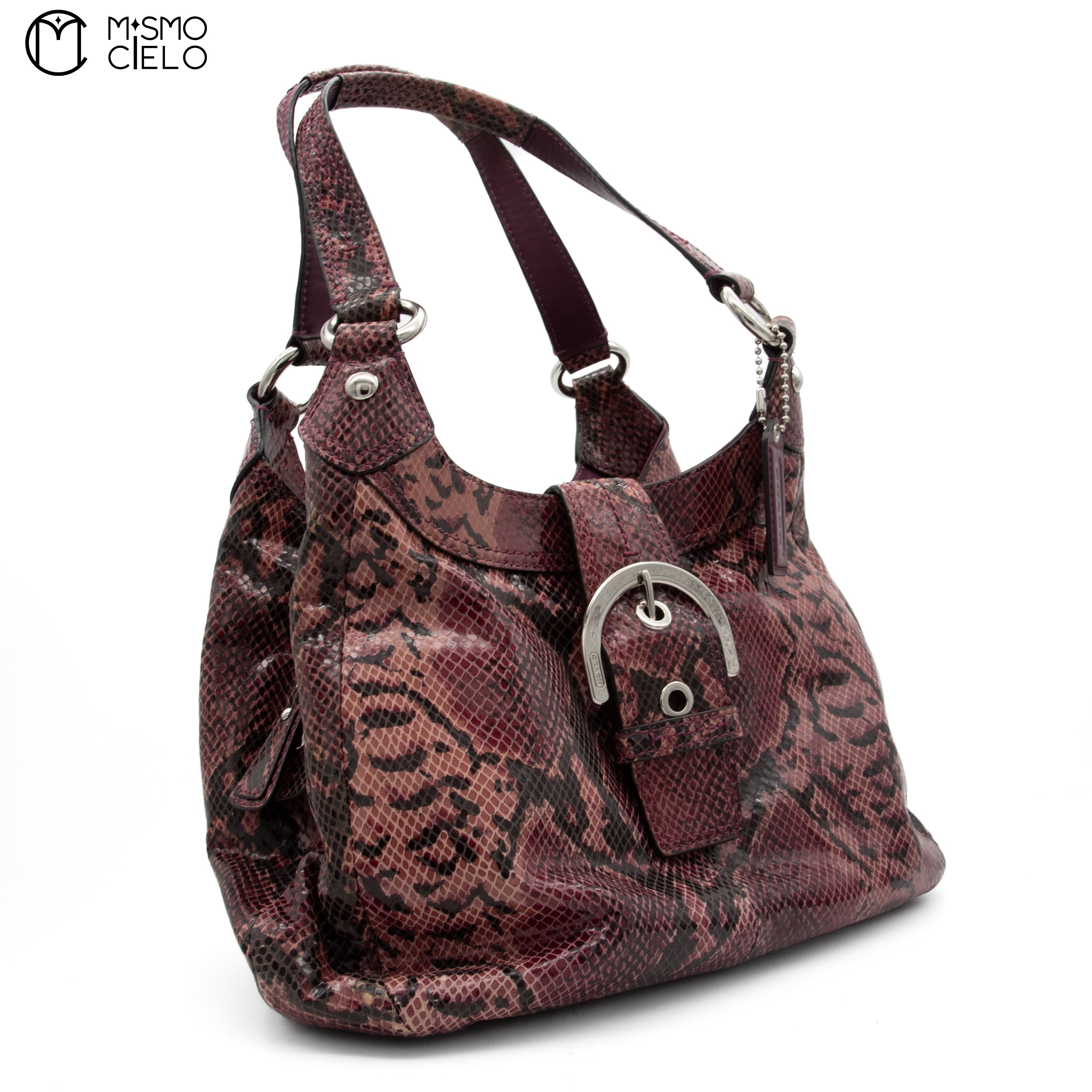 Python Soho Shoulder Handbag
