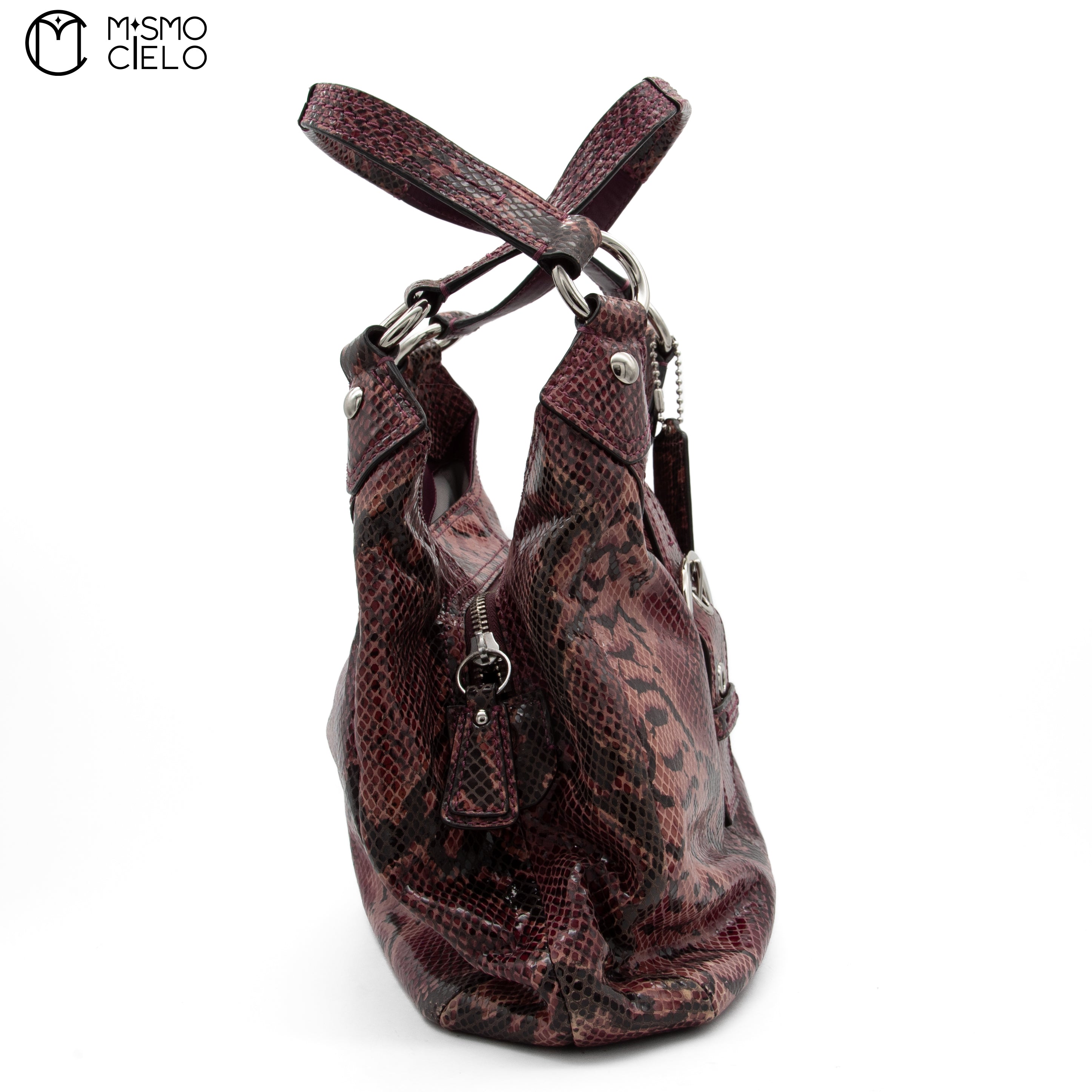 Python Soho Shoulder Handbag