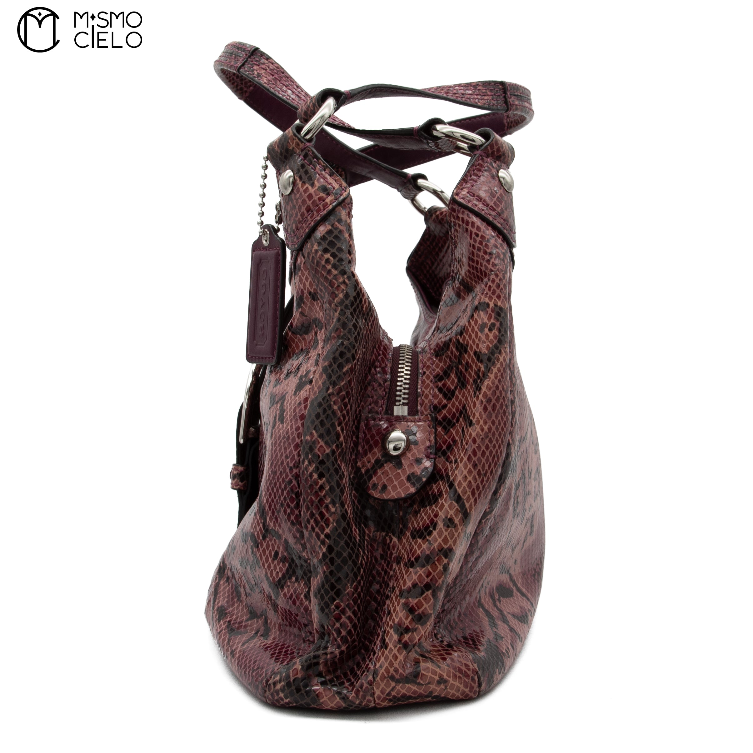 Python Soho Shoulder Handbag