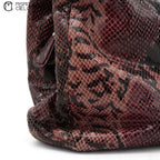 Python Soho Shoulder Handbag