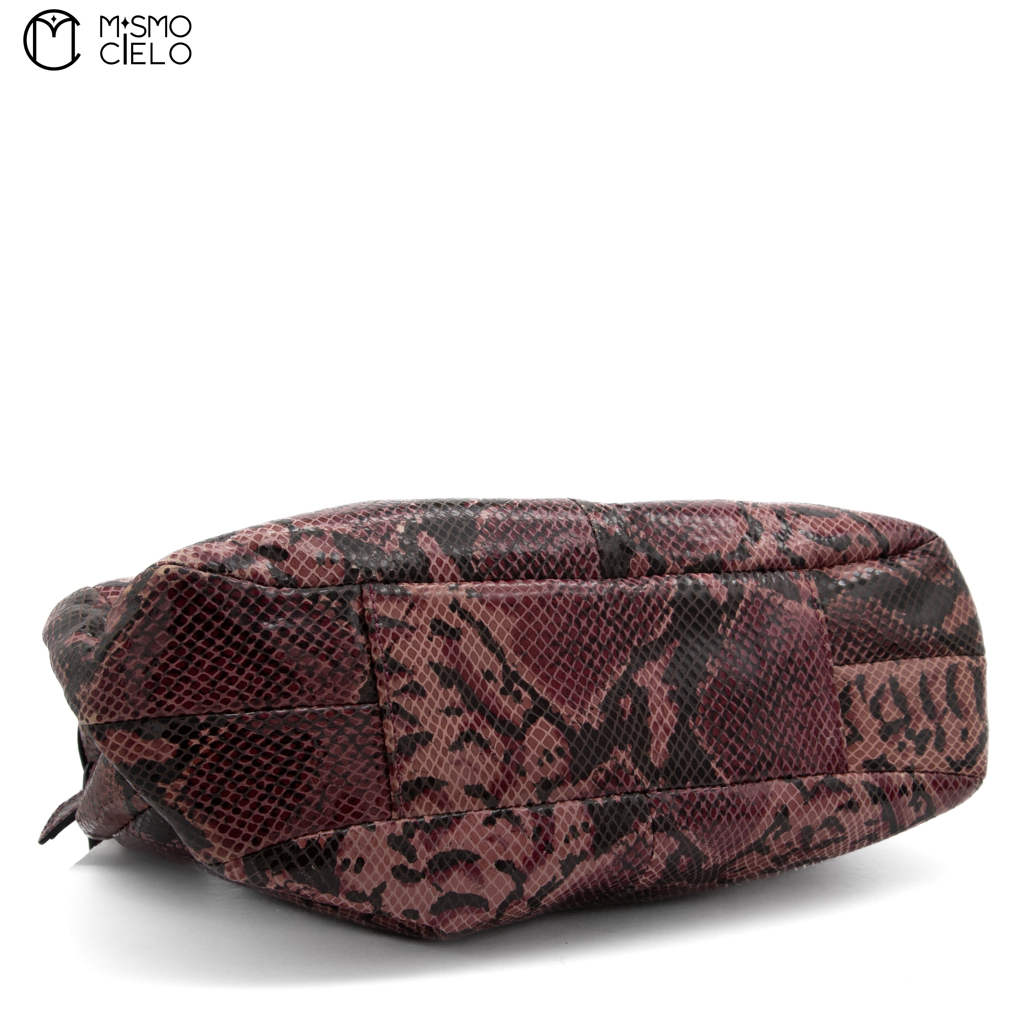 Python Soho Shoulder Handbag