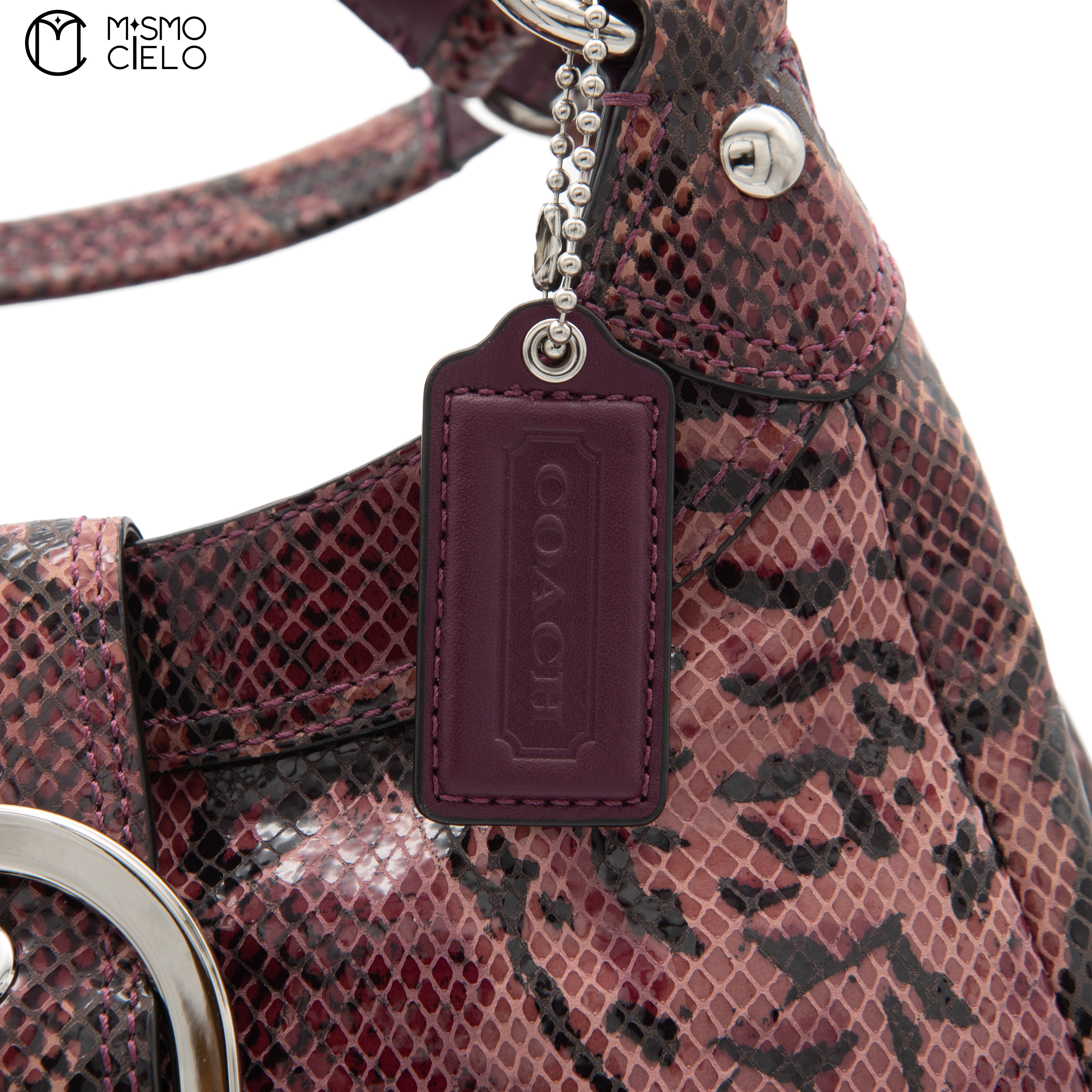 Python Soho Shoulder Handbag