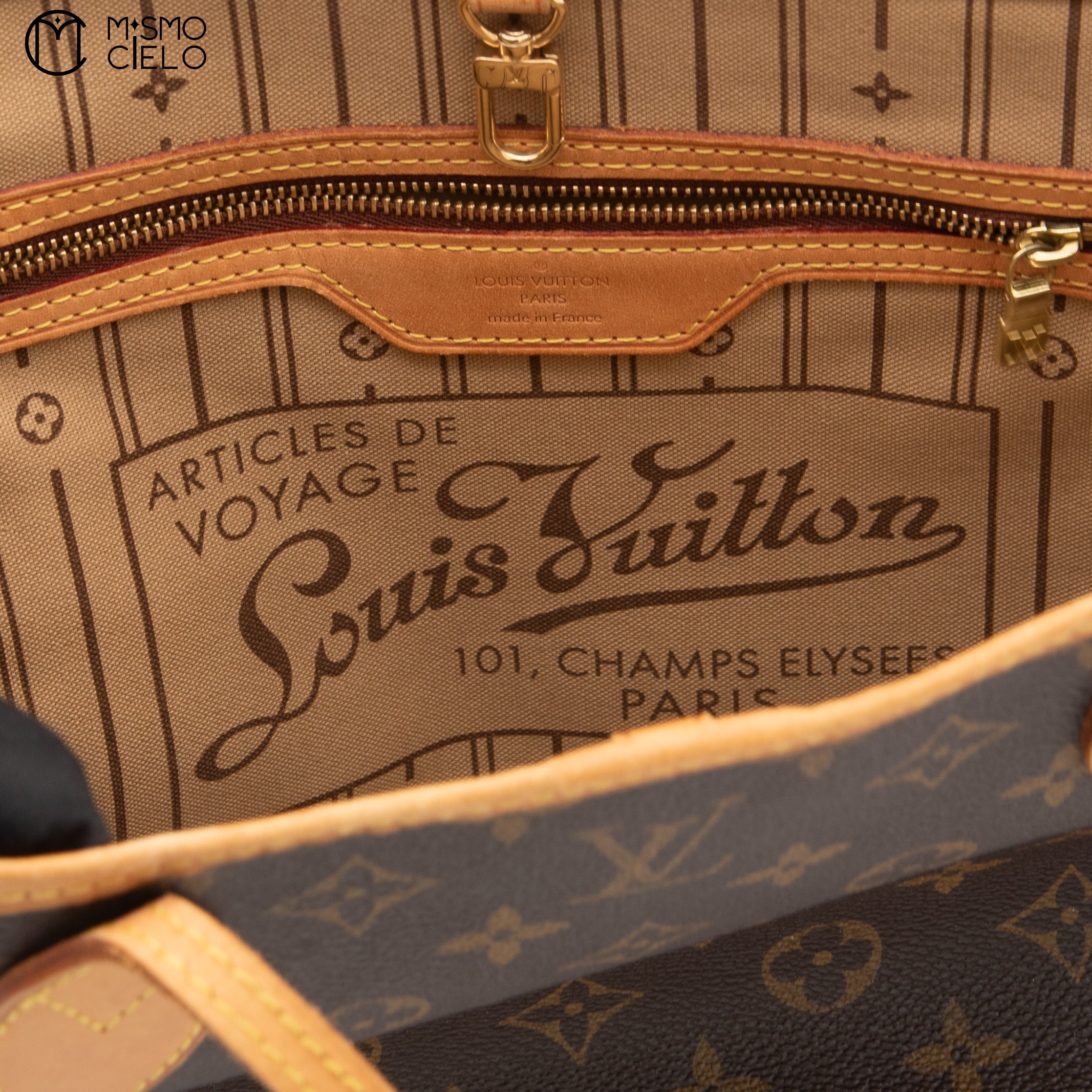 Neverfull PM Brown Monogram