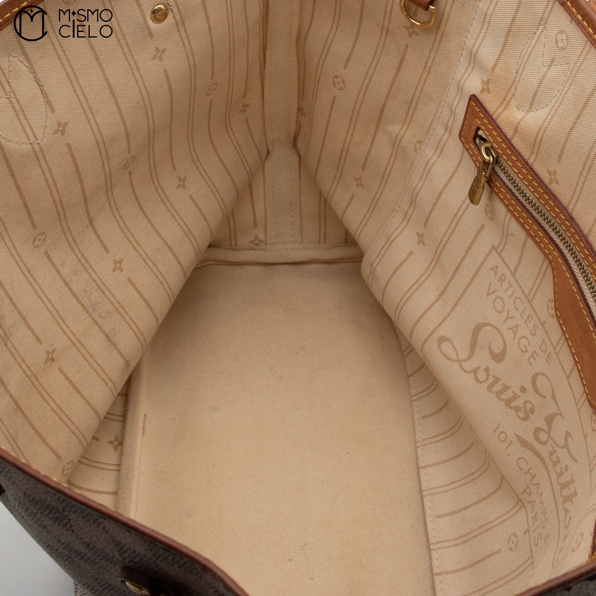 Neverfull MM Cream Check