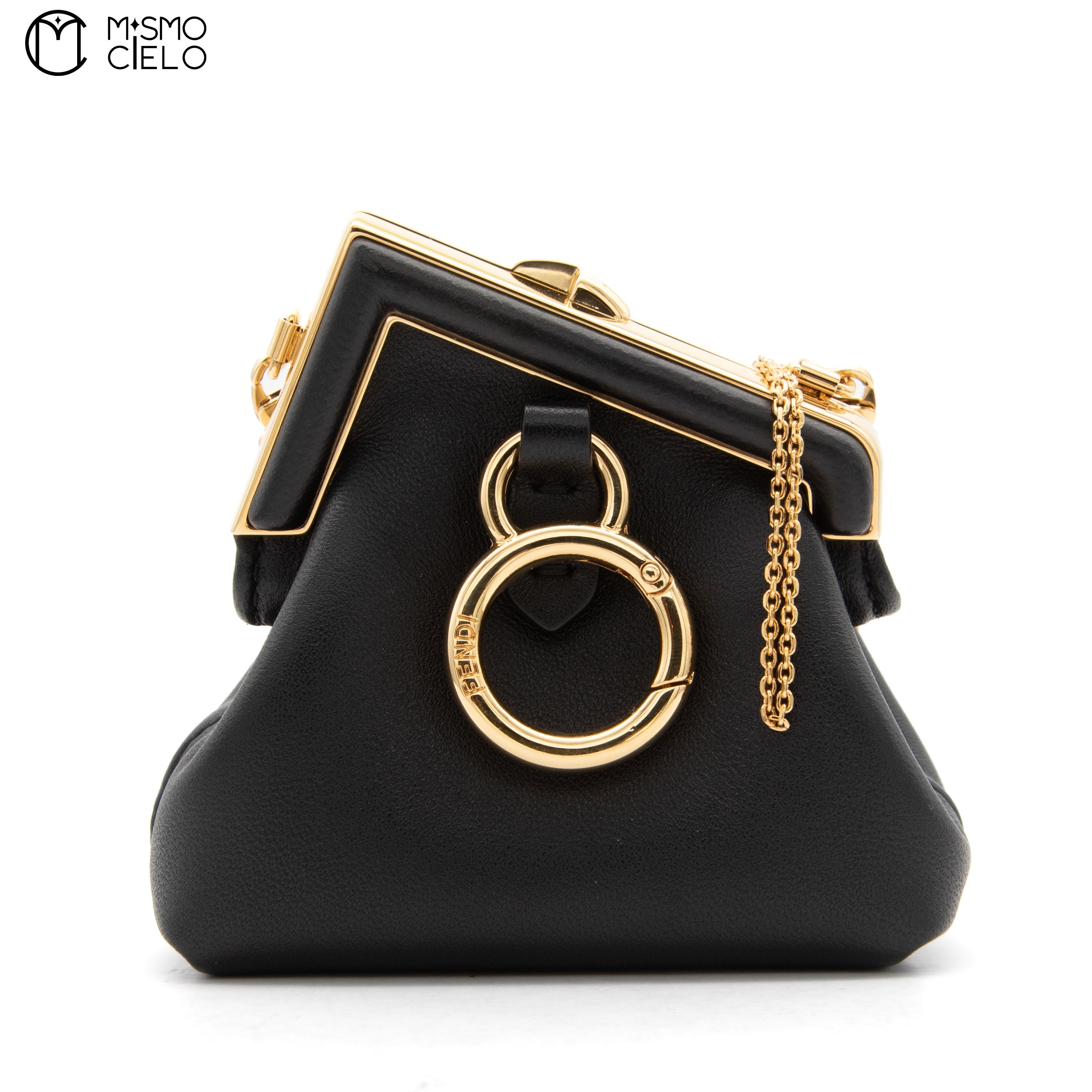 First Charm Nano Bag Black