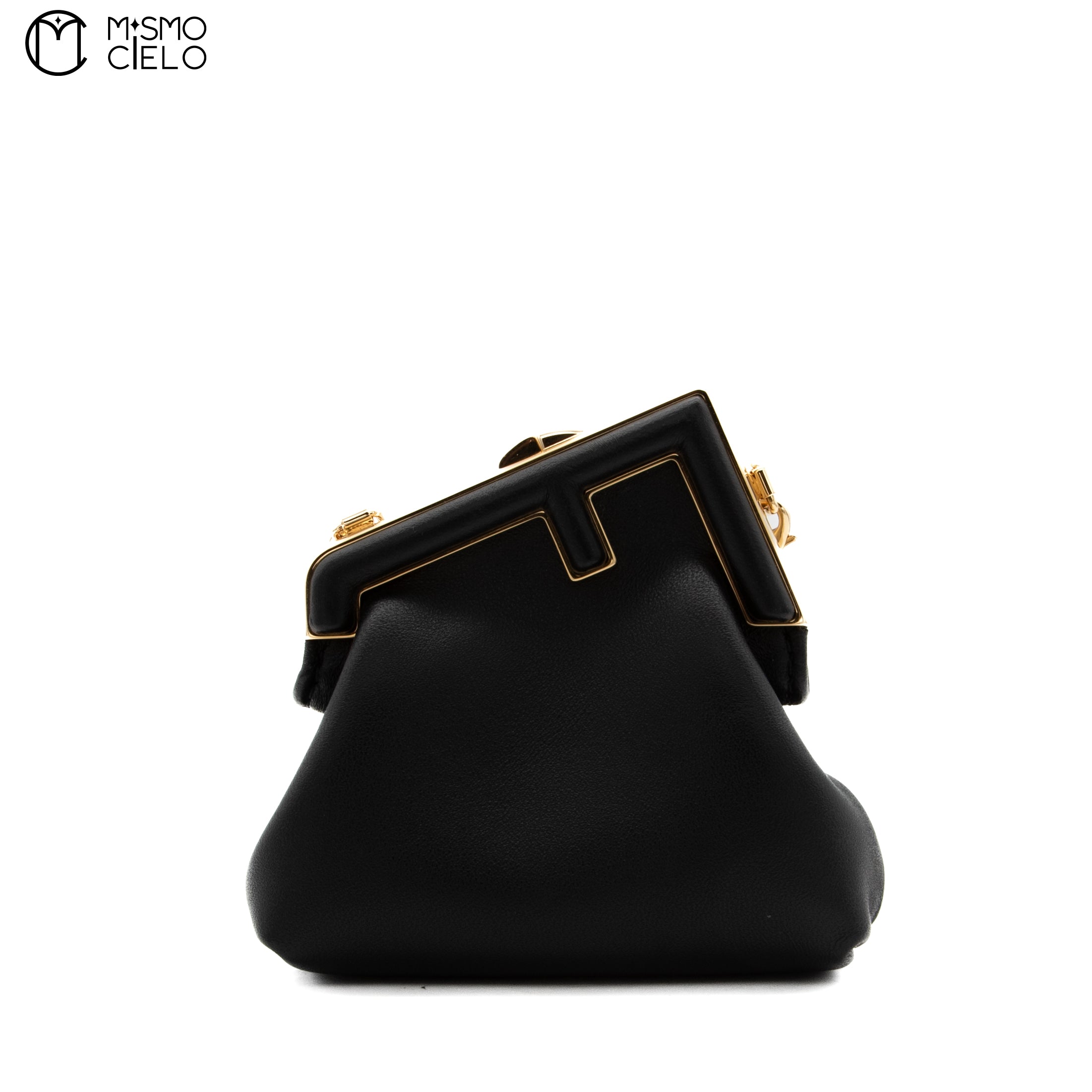 First Charm Nano Bag Black
