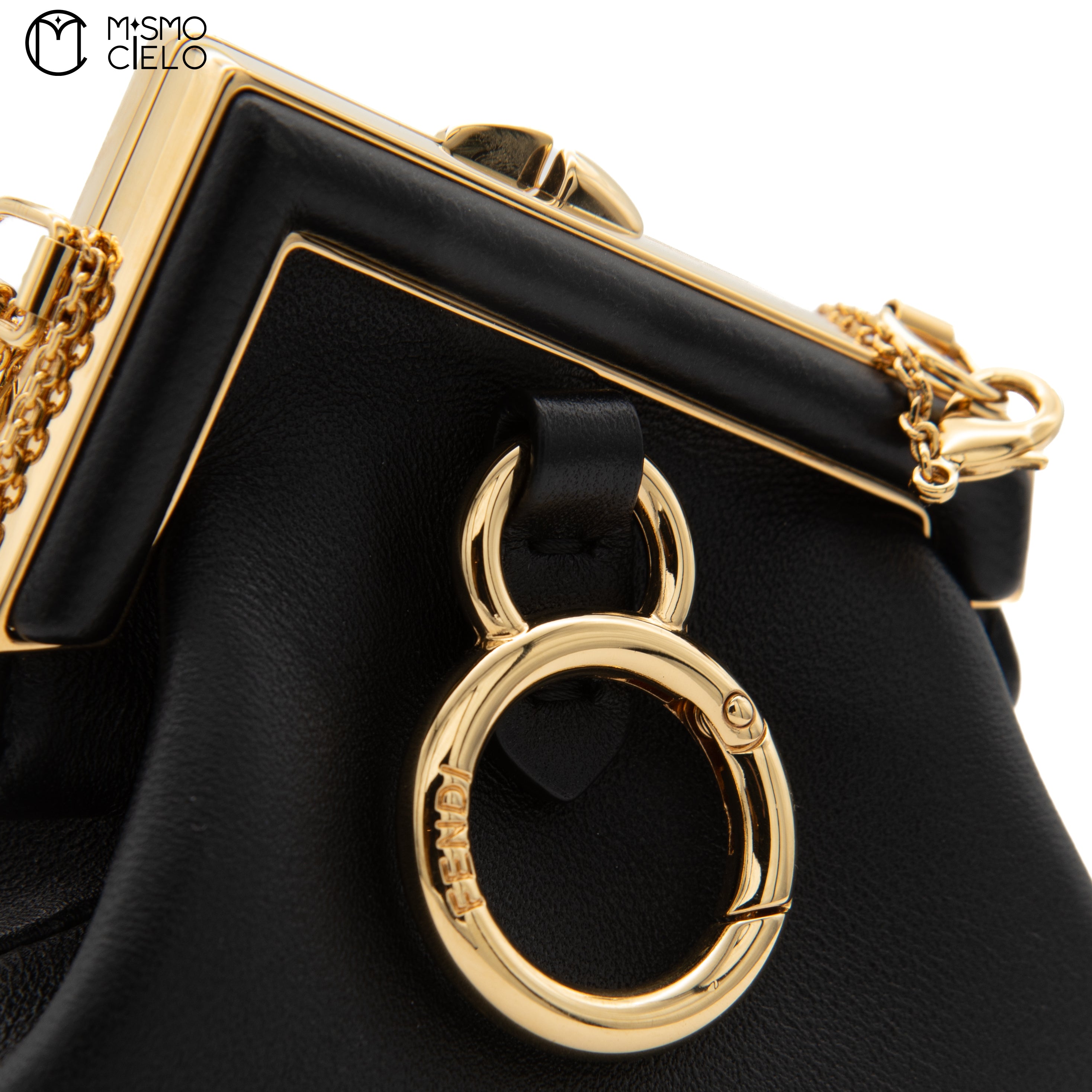 First Charm Nano Bag Black