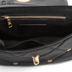 Black Suede See by Chloe Shoulder Bag