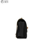 Black Suede See by Chloe Shoulder Bag