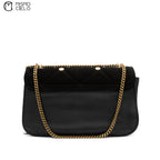 Black Suede See by Chloe Shoulder Bag