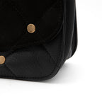 Black Suede See by Chloe Shoulder Bag